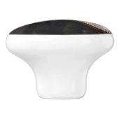 Bouton De Porte En Céramique Albert Edelfeue - Portrait de Louis Pasteur (Côté)