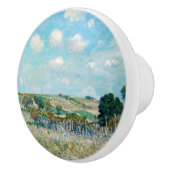 Bouton De Porte En Céramique Alfred Sisley - Le pré (Droite)
