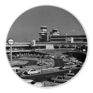 Bouton De Porte En Céramique Allemagne vintage Berlin L'aéroport de Tegel