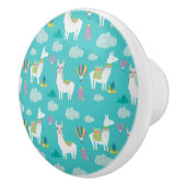 Bouton De Porte En Céramique Alpaga de lamas (Droite)