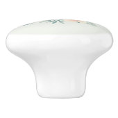 Bouton De Porte En Céramique Ananas floral & Hawaiian (Côté)