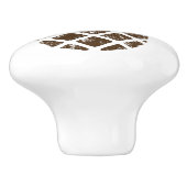 Bouton De Porte En Céramique Ananas rustique (Côté)