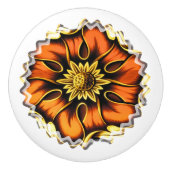 BOUTON DE PORTE EN CÉRAMIQUE ANCIENNE ANGLETERRE (Devant)