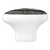 Bouton De Porte En Céramique Ancres Aweigh Ceramic Knob (Côté)
