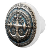 Bouton De Porte En Céramique Ancres Aweigh Ceramic Knob (Droite)