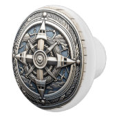 Bouton De Porte En Céramique Ancres Aweigh Ceramic Knob (Droite)