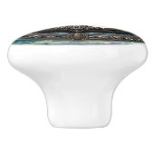 Bouton De Porte En Céramique Ancres Aweigh Ceramic Knob (Côté)