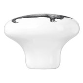 Bouton De Porte En Céramique Animaux de la ferme (Côté)