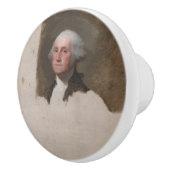 Bouton De Porte En Céramique Anthaeneum George Washington 1er président des Éta (Droite)