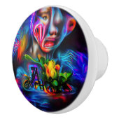 Bouton De Porte En Céramique Anthrophobie 2 (Droite)