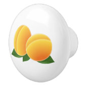 Bouton De Porte En Céramique Apricots doux (Droite)