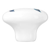 Bouton De Porte En Céramique Aquarelle (Côté)