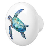 Bouton De Porte En Céramique Aquarelle (Droite)