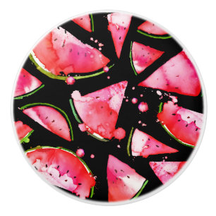 Bouton De Porte En Céramique Aquarelle 2