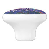 Bouton De Porte En Céramique Aquarelle Abstraite (Côté)