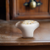 Bouton De Porte En Céramique Aquarelle florale de Faded Victorian