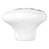 Bouton De Porte En Céramique Aquarelle mignonne éléphant garçon (Côté)