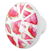 Bouton De Porte En Céramique Aquarelle pastèque 1 (Droite)