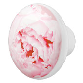 Bouton De Porte En Céramique Aquarelle Pink Peony Ceramic Knob (Droite)