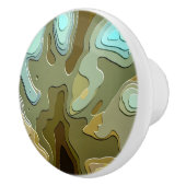 BOUTON DE PORTE EN CÉRAMIQUE ARBRE (Droite)