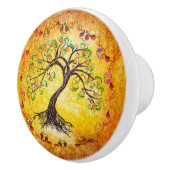 Bouton De Porte En Céramique Arbre de vie (Droite)