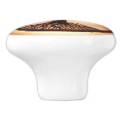 Bouton De Porte En Céramique Arbre de vie et lumière (Côté)