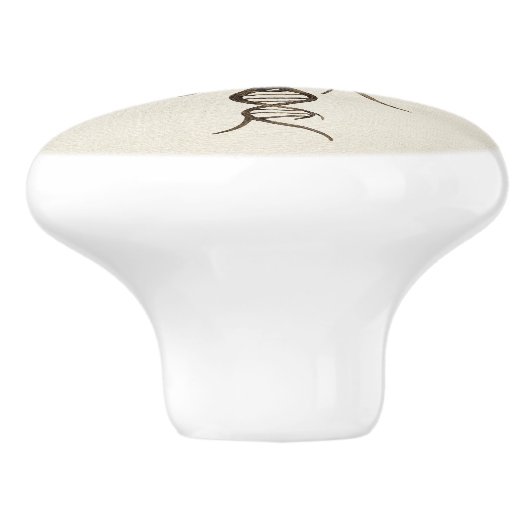 Bouton De Porte En Céramique Arbre de vie - Evolution (Côté)