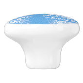 BOUTON DE PORTE EN CÉRAMIQUE ARBRE D'HIVER (Côté)