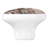 Bouton De Porte En Céramique Arbre d'Olive (Côté)