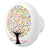 Bouton De Porte En Céramique Arbre multifruit Thunder_Cove (Droite)