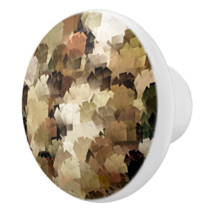 BOUTON DE PORTE EN CÉRAMIQUE ARBRES