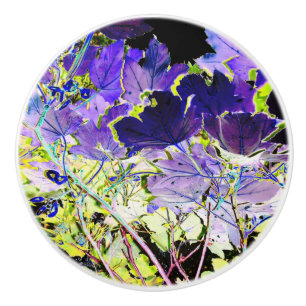 BOUTON DE PORTE EN CÉRAMIQUE ARBRES