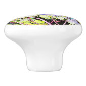 BOUTON DE PORTE EN CÉRAMIQUE ARBRES (Côté)