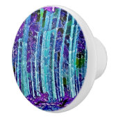 BOUTON DE PORTE EN CÉRAMIQUE ARBRES (Droite)