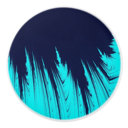 BOUTON DE PORTE EN CÉRAMIQUE ARBRES (Devant)