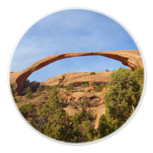 Bouton De Porte En Céramique Arc de paysage dans le parc national des Arches