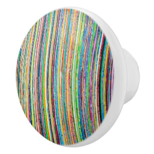 Bouton De Porte En Céramique Arc en arc-en-ciel en céramique