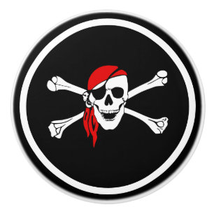 Bouton De Porte En Céramique Armoire céramique Knob-Pirate