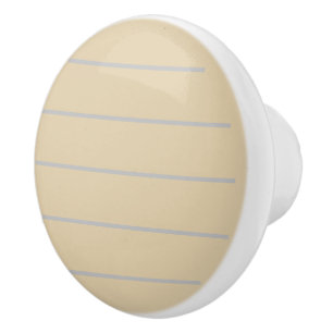 BOUTON DE PORTE EN CÉRAMIQUE ARRIÈRE - PLAN BEIGE LUMINEUX AVEC LIGNES HORIZONT