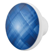 Bouton De Porte En Céramique Arrière - plan de pointe bleu-foncé (Droite)