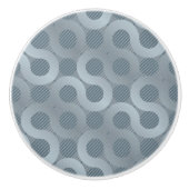 Bouton De Porte En Céramique Arrière - plan gris abstrait d'écoulement (Devant)