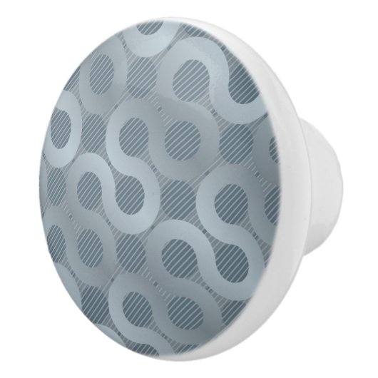 Bouton De Porte En Céramique Arrière - plan gris abstrait d'écoulement (Droite)