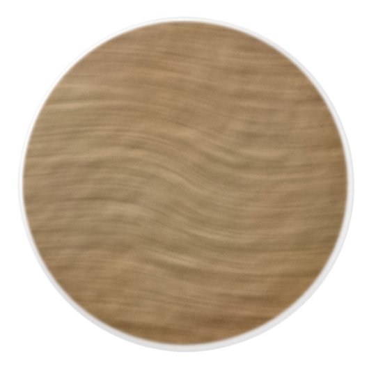 Bouton De Porte En Céramique Arrière - plan naturel Tan Sandstone Look (Devant)