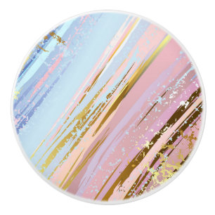 Bouton De Porte En Céramique Arrière - plan rose texturé