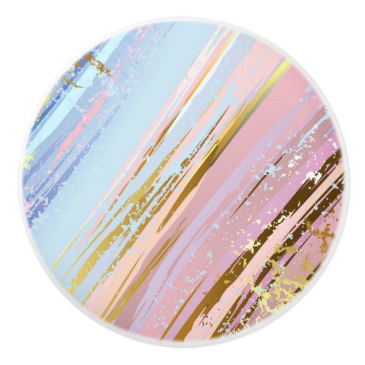 Bouton De Porte En Céramique Arrière - plan rose texturé (Devant)