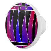 Bouton De Porte En Céramique Art déco "fracturé" par Kenneth Yoncich (Droite)