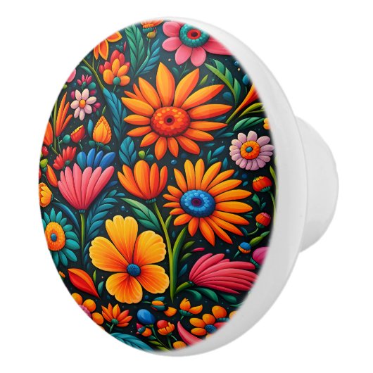 Bouton De Porte En Céramique Art mexicain (Droite)