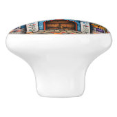 Bouton De Porte En Céramique Art mexicain (Côté)