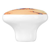 BOUTON DE PORTE EN CÉRAMIQUE ASSEZ EAU DE FLUX (Côté)