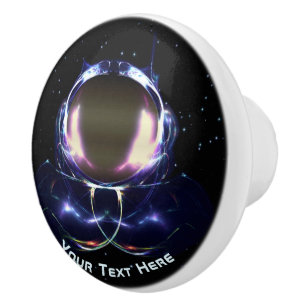 Bouton De Porte En Céramique Astronaute fracturé